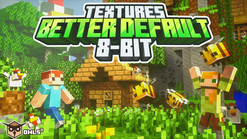 8-Bit Better Default Textures